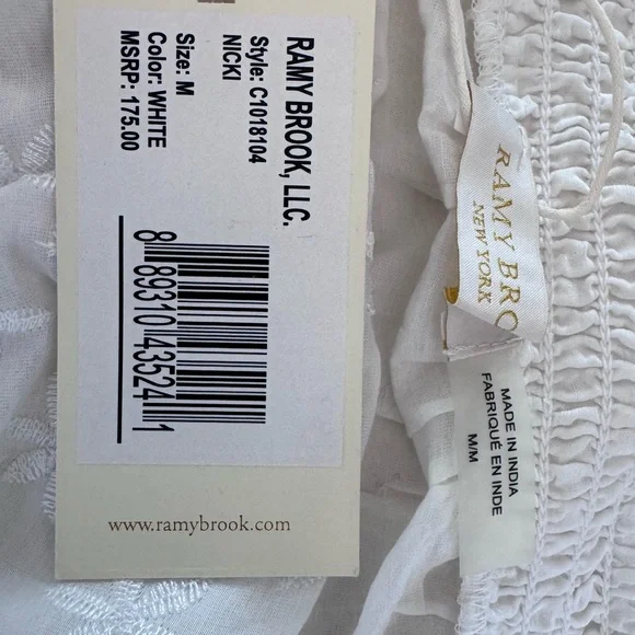 Ramy Brook White Lace Camisole - Picture 2 of 6